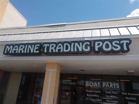 Marine trading post - Marine Trading Post, North Fort Myers, Florida. 1,200 likes · 11 talking about this · 69 were here. We are a new and used boat part/accessories retailer, we are also locally owned and operated. 